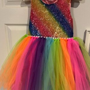 Tulle Rainbow Girls Dress 6T